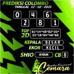 ANGKA COLOMBO 12 OKT 2021