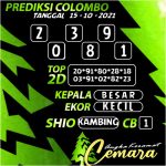 ANGKA COLOMBO 15 OKT 2021