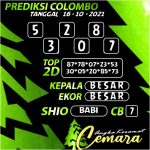 ANGKA COLOMBO 16 OKT 2021