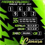 ANGKA COLOMBO 03 OKTOBER 2021