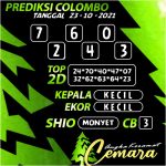 ANGKA COLOMBO 23 OKT 2021