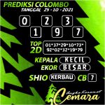 ANGKA COLOMBO 25 OKT 2021