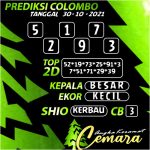 ANGKA COLOMBO 30 OKT 2021