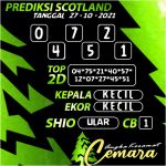 ANGKA SCOTLAND 27 OKT 2021