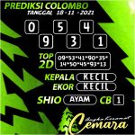 ANGKA COLOMBO 18 NOVEMBER 2021