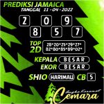 Angka Keramat Cemara, Angka Keramat Jamaica