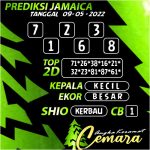 Angka Keramat Cemara, Angka Keramat Jamaica