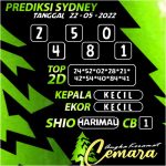 ANGKA KERAMAT SYDNEY 22 MEI 2022