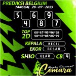 ANGKA KERAMAT BELGIUM 26 JULI 2023