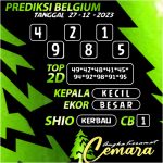 ANGKA KERAMAT BELGIUM 27 DESEMBER 2023